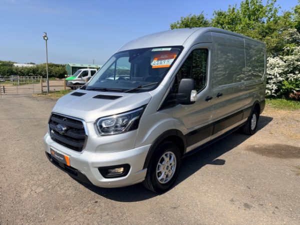 FORD TRANSIT 350 LIMITED 2024(24) 170BHP LWB,MED ROOF, 28K MILES WARRANTED