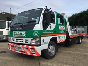 Bartletts Service Station Garage Services, Vehicle Recovery Plus Van Sales and Hire on The Isle of Wight