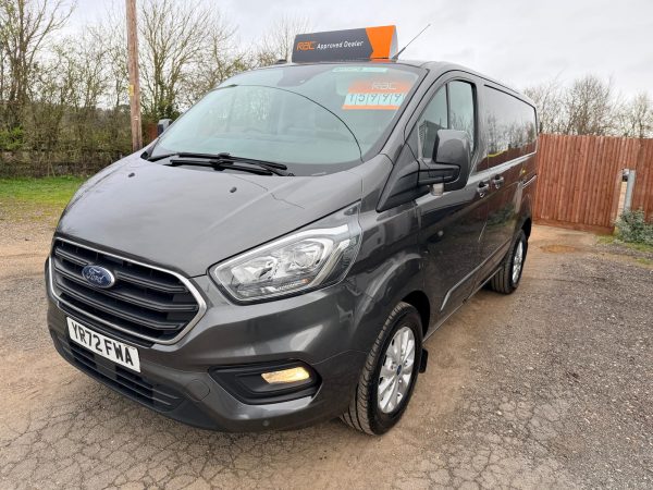 FORD TRANSIT CUSTOM 280 LIMITED L1 H1 2022(72) 67K MILES WARRANTED
